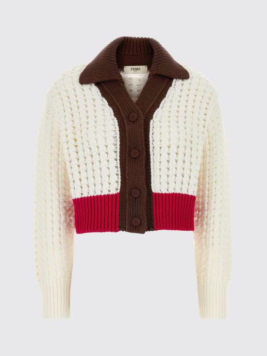 26SS 펜디 스웨터 FZE573AW4M F0ZNM White - FENDI