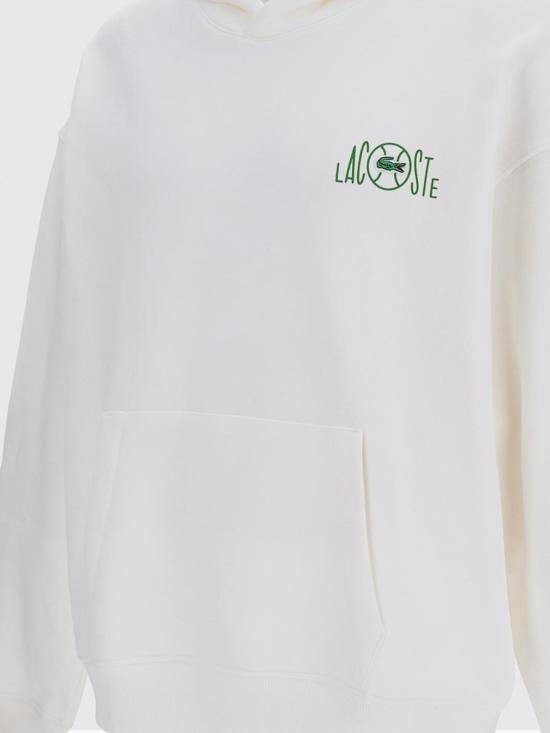 26SS 라코스테 후드 티셔츠 SH2196 70V White - LACOSTE