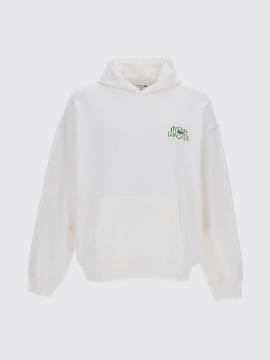 26SS 라코스테 후드 티셔츠 SH2196 70V White - LACOSTE