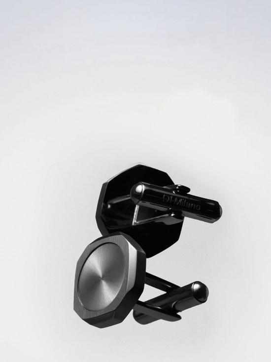 26SS D1밀라노 커프스 링크/타이 홀더 D1JWCLSU06 ANTHRACITE GREY CUFFLINKS Grey - D1 MILANO