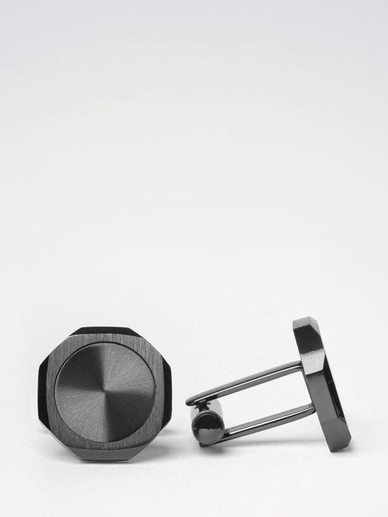 26SS D1밀라노 커프스 링크/타이 홀더 D1JWCLSU06 ANTHRACITE GREY CUFFLINKS Grey
