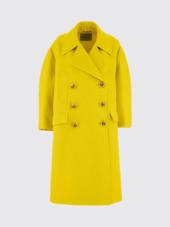 26SS 발렌시아가 코트 872232TUU16 7200 Yellow - BALENCIAGA