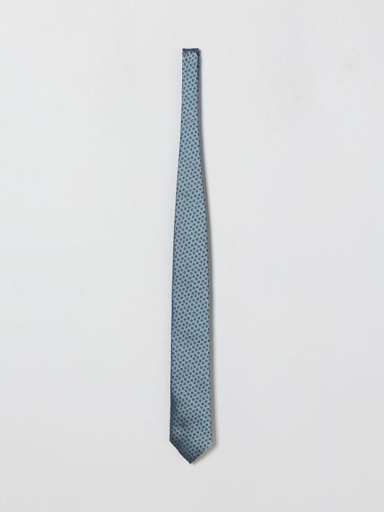 26SS 에르메네질도제냐 넥타이 1P8Z3C43TA3 BL3 Gnawed Blue