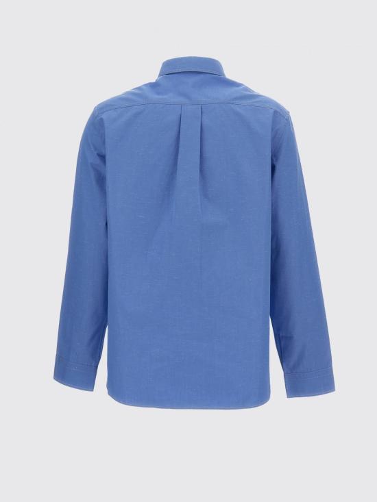 26SS 웨일즈보너 셔츠 WS26SH04 CO02400 Gnawed Blue - WALES BONNER