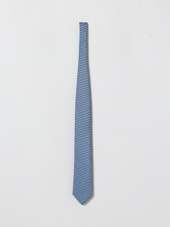 26SS 에르메네질도제냐 넥타이 1P8 Z3W05TA3 BL3 Gnawed Blue