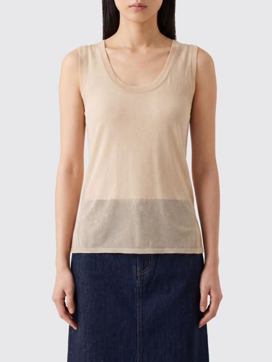 26SS 두라찌 민소매 티셔츠 SS26K01 FL0056GR03 Beige