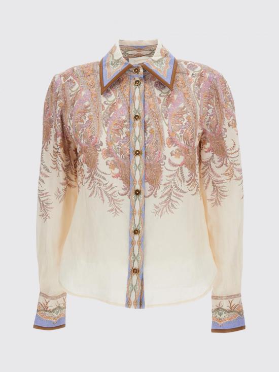 26SS 짐머만 블라우스 4501TS262 CMP Beige - ZIMMERMANN