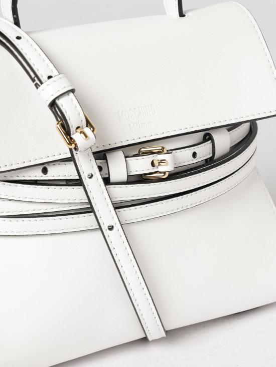 26SS 모스키노 토트백 MC4163PP0OOA0 100 White - MOSCHINO