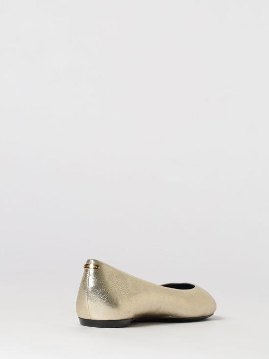 26SS 랑방 플랫 슈즈 FWBAGA0HMETAH25 M1 Gold - LANVIN
