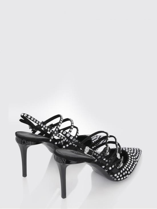 26SS 필립 플레인 힐/펌프스 SAFSWSD0730PLE010N 02 Black - PHILIPP PLEIN