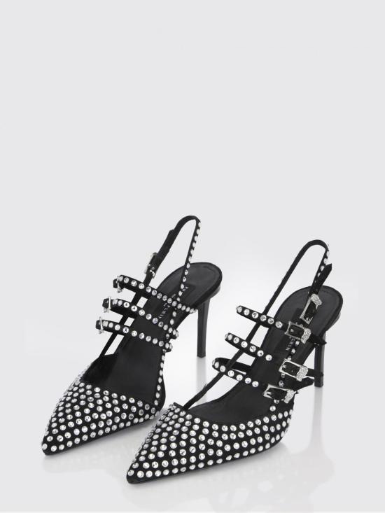 26SS 필립 플레인 힐/펌프스 SAFSWSD0730PLE010N 02 Black - PHILIPP PLEIN