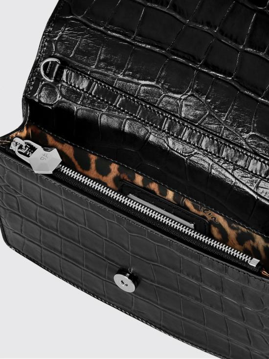 26SS 필립 플레인 클러치/파우치 FAEAWBA2119PLE010N 02 Black - PHILIPP PLEIN