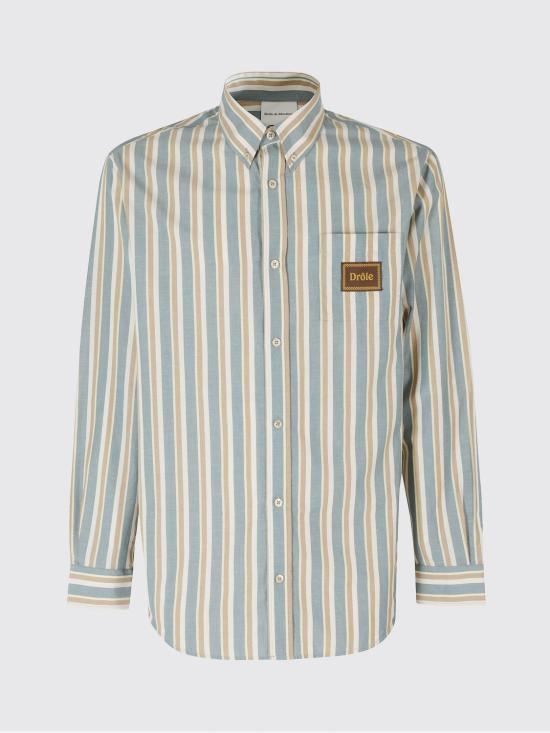 26SS 드롤드무슈 긴팔 셔츠 KSH240CO281 WG Water - DROLE DE MONSIEUR