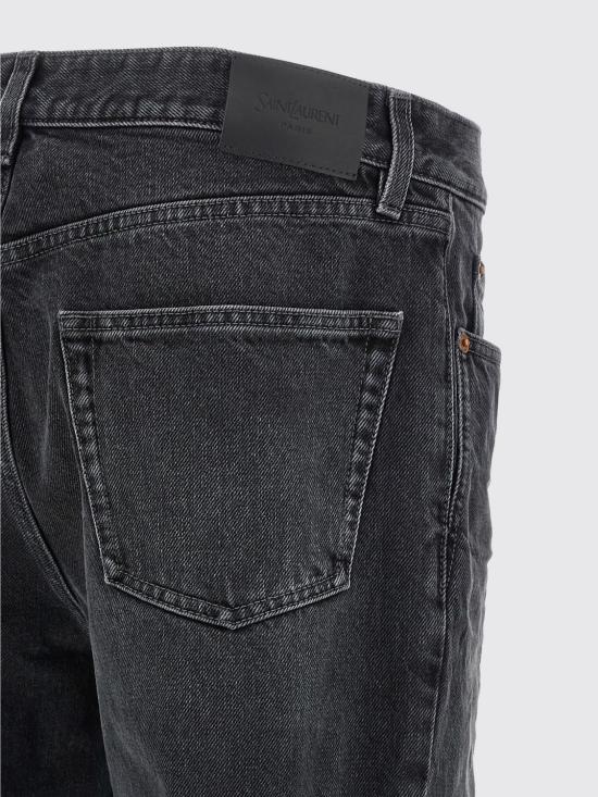 26SS 생로랑 MICK 롱 진 816412Y27YA 1226 Black - SAINT LAURENT