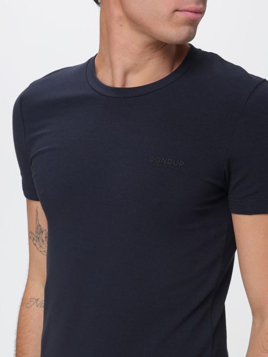 26SS 돈답 반팔 티셔츠 US221JS0125UDU6 890 Blue - DONDUP