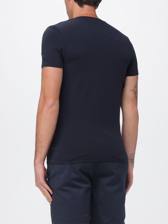 26SS 돈답 반팔 티셔츠 US221JS0125UDU6 890 Blue - DONDUP