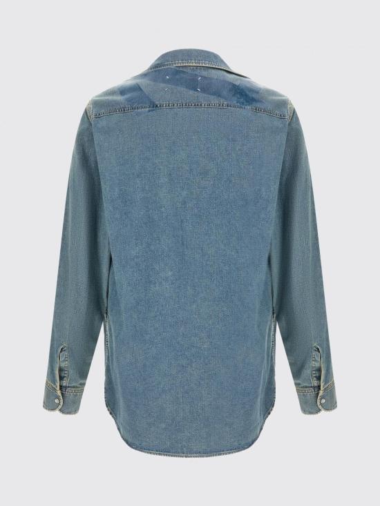 26SS 마르지엘라 데님 셔츠 S67DT0025S30815 968 Blue - MAISON MARGIELA