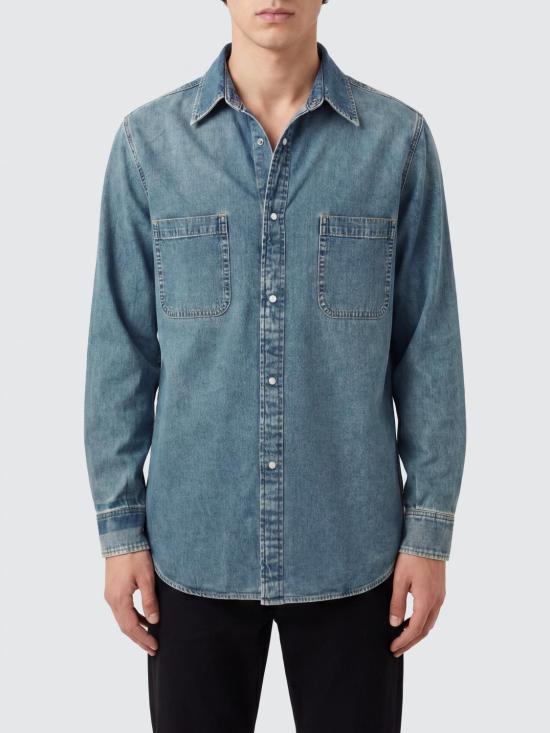 26SS 마르지엘라 데님 셔츠 S67DT0025S30815 968 Blue