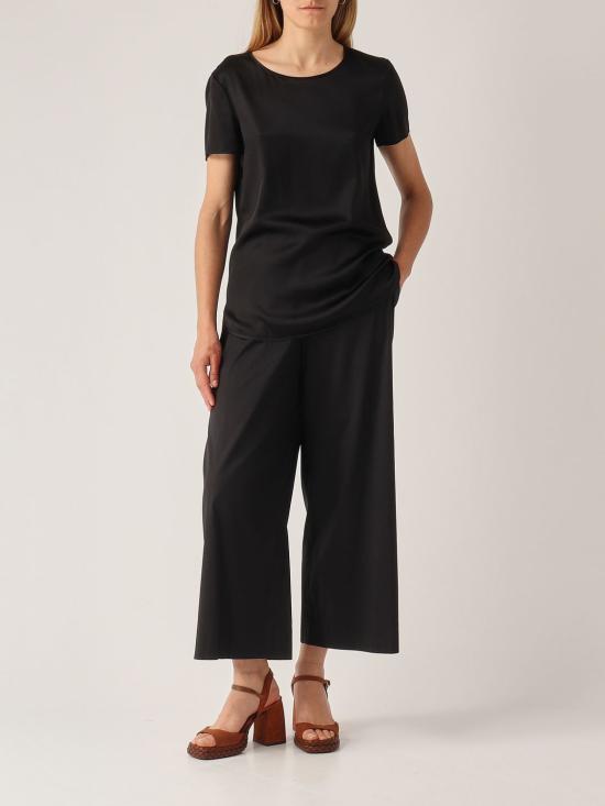 26SS 막스마라 반팔 티셔츠 2616111037600 003 Black - MAX MARA