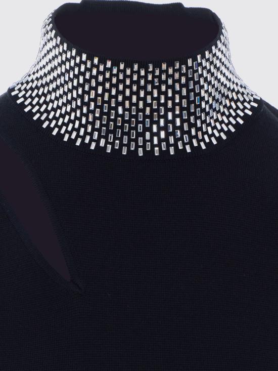 26SS 리우조 민소매 티셔츠 WA6221MS55N 22222 Black - LIU JO