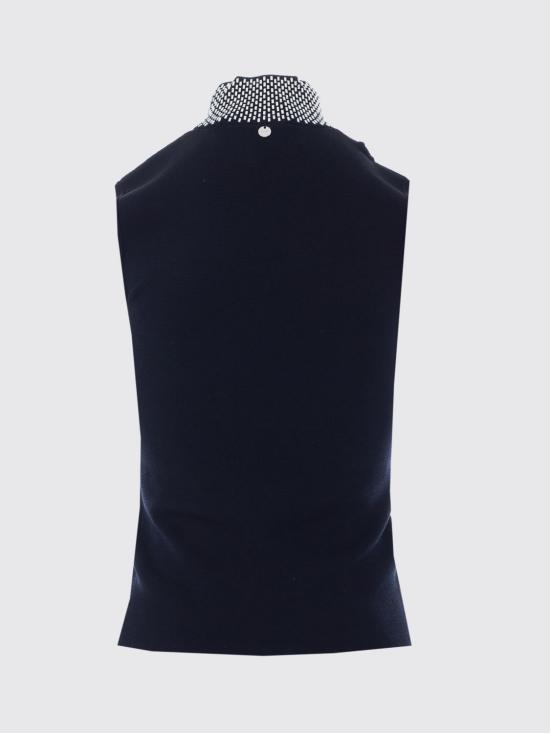 26SS 리우조 민소매 티셔츠 WA6221MS55N 22222 Black - LIU JO