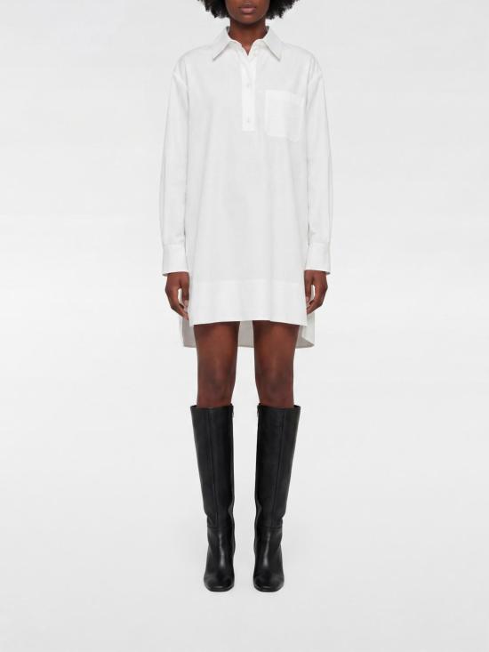 26SS 스텔라 맥카트니 미디 원피스 6A06843HU191 9000 White