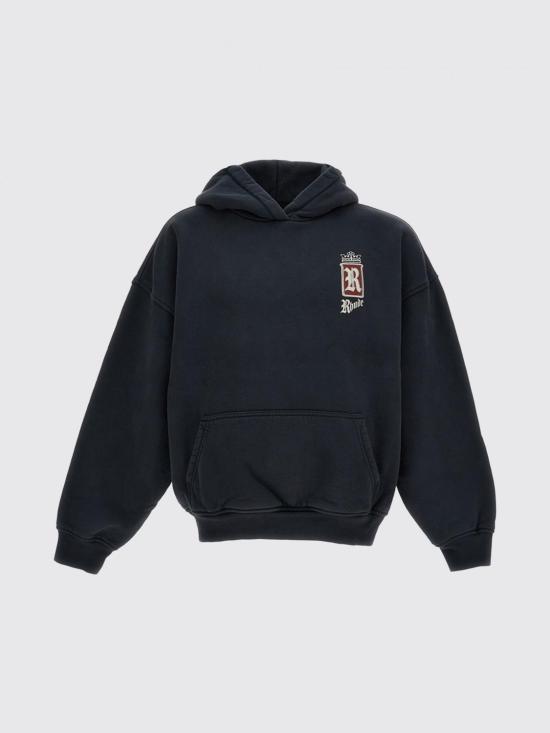 26SS 루드 후드 티셔츠 RHSS26HO04012 3159 Black - RHUDE