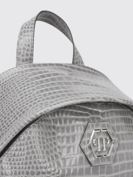 26SS 필립 플레인 백팩 SAFAMBA1497PLE010N 10 Grey - PHILIPP PLEIN