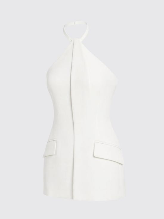 26SS 스포트막스 롱 원피스 2612231012600 004 Milk - SPORTMAX