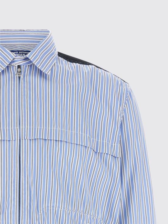 26SS 와타나베 준야 긴팔 셔츠 WQB037 1 Blue - JUNYA WATANABE
