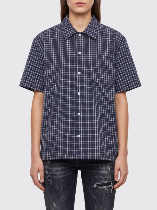 26SS 던스트 셔츠 UDSH6B133BK BLACK CHECK Black