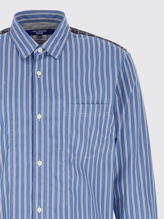 26SS 와타나베 준야 긴팔 셔츠 WQB023 1 Blue - JUNYA WATANABE