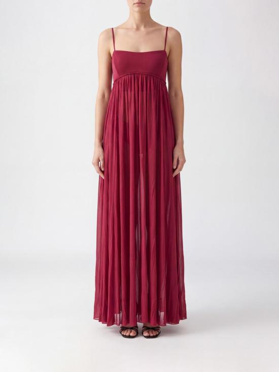 26SS 짐머만 롱 원피스 8475DS261 FUS Fuchsia