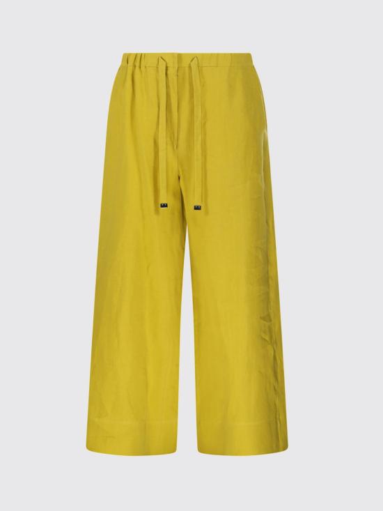 26SS 에스막스마라 팔라초 팬츠 2619131073600 002 Yellow - 'S MAX MARA