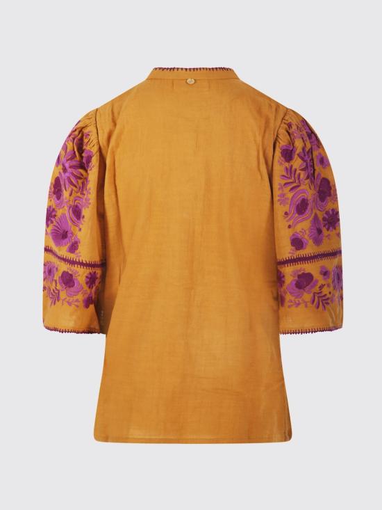 26SS 안틱 바틱 블라우스 MATIAS1BLO RUST Yellow - Antik Batik