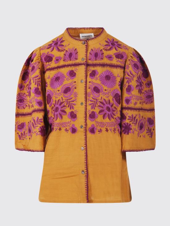 26SS 안틱 바틱 블라우스 MATIAS1BLO RUST Yellow - Antik Batik
