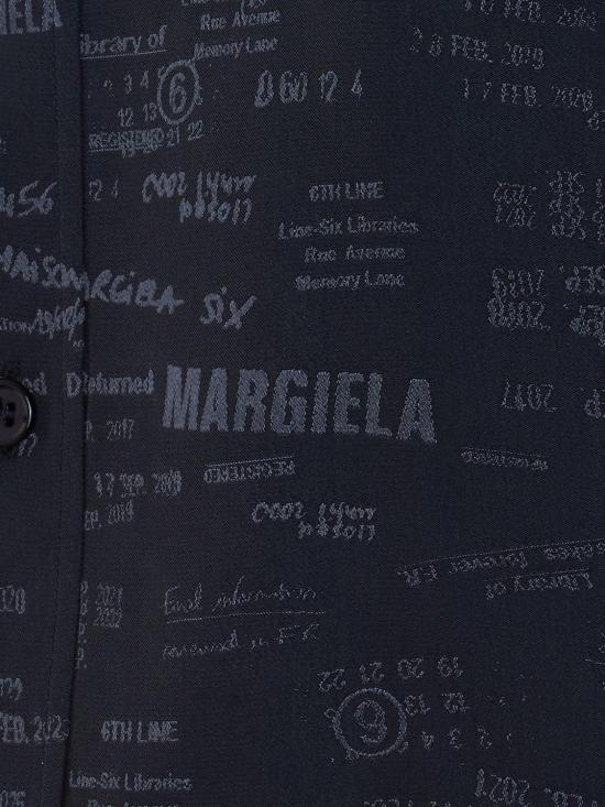 26SS MM6 메종마르지엘라 자카드 컨버터블 셔츠 S52DT0044M35737 002J Grey - MM6 MAISON MARGIELA
