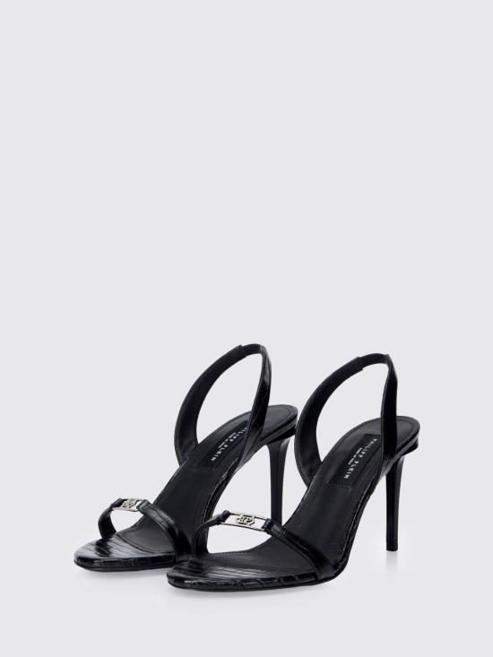 26SS 필립 플레인 힐/펌프스 SAFSWSA0763PLE010N 02 Black - PHILIPP PLEIN
