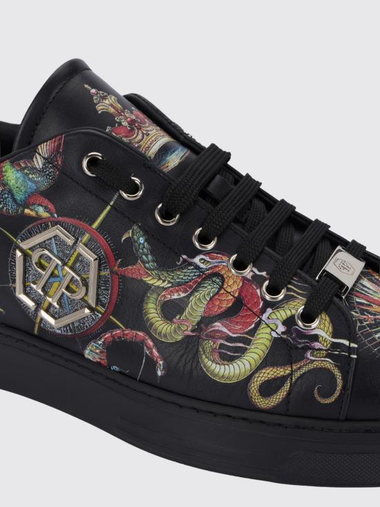 26SS 필립 플레인 스니커즈 SAFSUSC0902PLE005N 02 Black - PHILIPP PLEIN