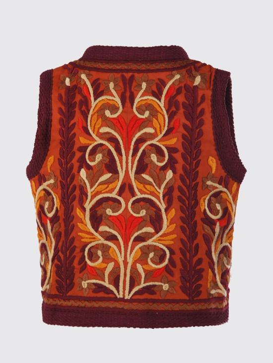 26SS 안틱 바틱 베스트 SUNA1GIL RUST Red - Antik Batik