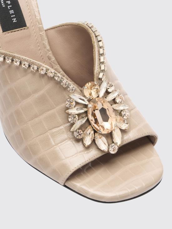 26SS 필립 플레인 힐/펌프스 PAFSWSA0771PLE010N 06 Beige - PHILIPP PLEIN