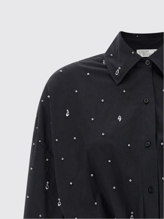 26SS 쥬세페 디 모라비토 미디 원피스 06PSDR915R16406 99 Black - GIUSEPPE DI MORABITO