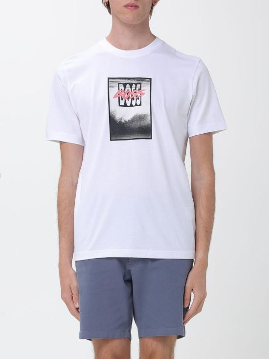 26SS 보스 반팔 티셔츠 50561846 100 White