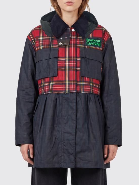 26SS 바버 X 가니 자켓 LWX1524 TN11 Black