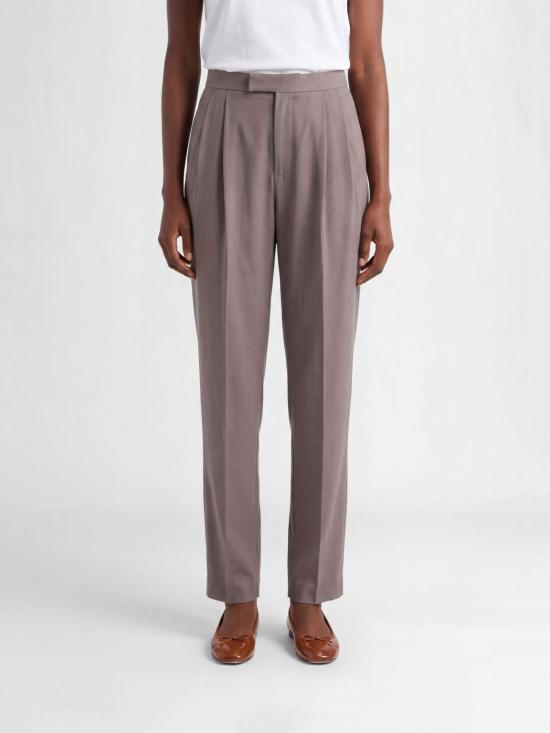 26SS 생로랑 스트레이트 팬츠 856580Y6J78 1500 Grey