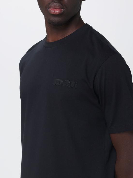 26SS 페라리 반팔 티셔츠 50847 BLK Black - FERRARI