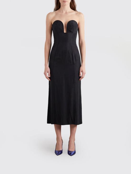 26SS 파코라반 롱 원피스 26EJRO308VI0267 P001 Black