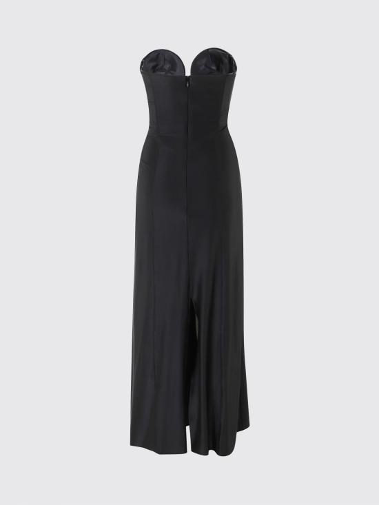 26SS 파코라반 롱 원피스 26EJRO308VI0267 P001 Black - PACO RABANNE