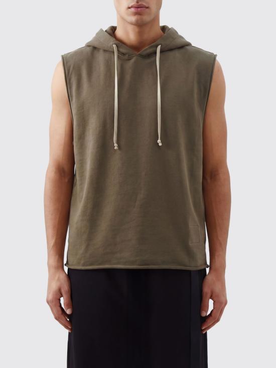 26SS 다크쉐도우 후드 티셔츠 DU01F4165RIGP 34 Brown