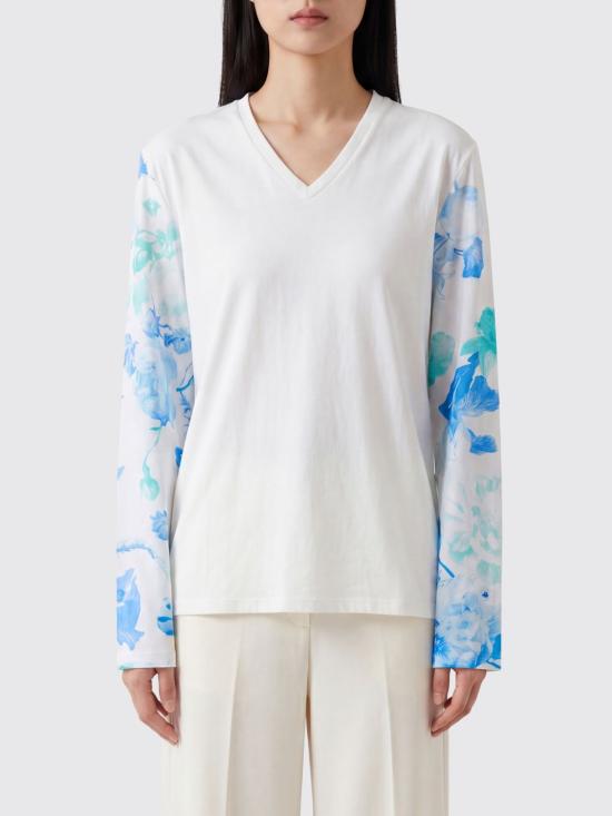 26SS 마르지엘라 긴팔 티셔츠 S29GC0310S24575 977 White